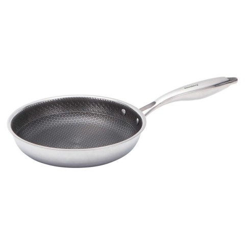 PATELNIA STALOWA 20cm Z POWŁOKĄ PLASTER MIODU KLAUSEBRG KB-9021