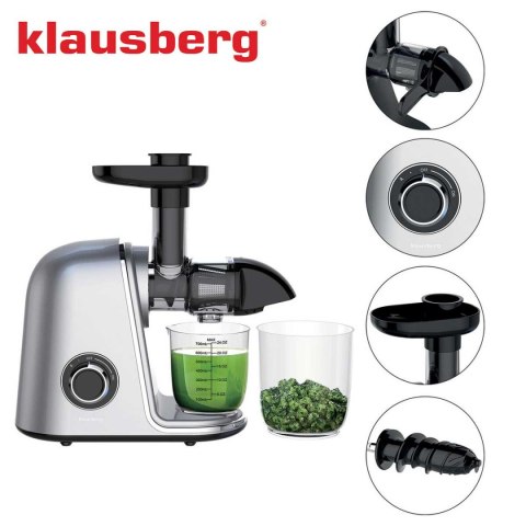 SOKOWIRÓWKA WYCISKARKA WOLNOOBROTOWA KLAUSBERG KB-7868