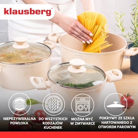 ZESTAW 6 ELEM. GARNKÓW MARMURKOWYCH KLAUSBERG KB-7961