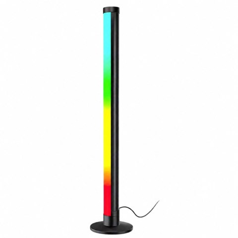 Lampa Podłogowa LED Narożna Stojąca RGB Tryb Muzyczny Aplikacja Pilot 90cm