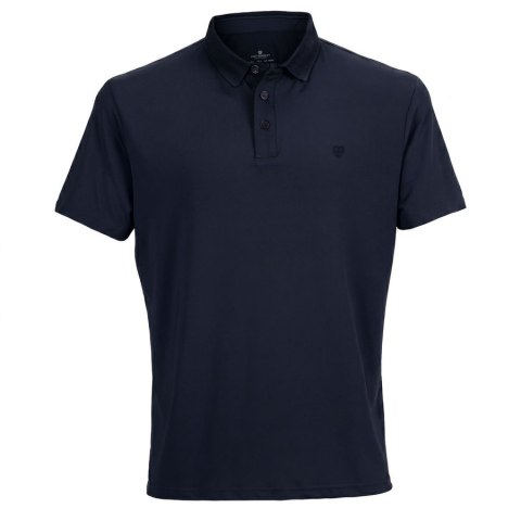 Męska koszulka polo w granatowym kolorze w rozmiarach od M do XL - Peterson