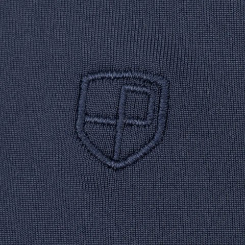 Męska koszulka polo w niebieskim kolorze w rozmiarach od M do XL - Peterson