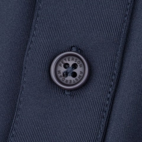 Męska koszulka polo w niebieskim kolorze w rozmiarach od M do XL - Peterson