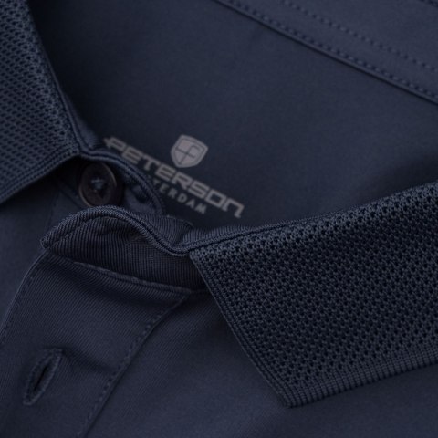 Męska koszulka polo w niebieskim kolorze w rozmiarach od M do XL - Peterson