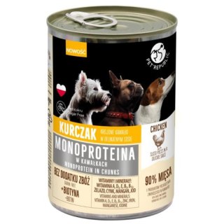 PetRepublic Monoproteina Kurczak 400g - karma monobiałkowa dla psów
