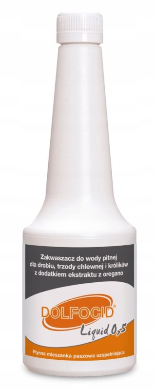 Dolfocid Liquid Płynny Preparat Zakwaszający Do Wody 500 G