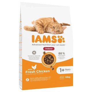 IAMS For Vitality Karma Sucha Dla Kotów Dorosłych Indoor Kurczak 10kg