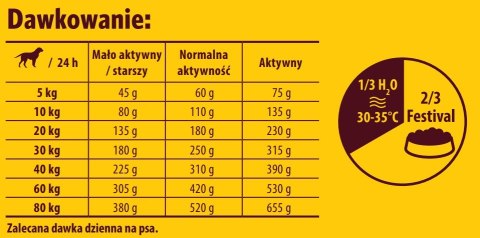 Josera Festival Karma Dla Dorosłych Psów Średnich I Dużych Ras 12,5kg