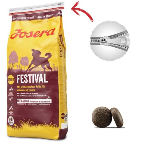 Josera Festival Karma Dla Dorosłych Psów Średnich I Dużych Ras 12,5kg