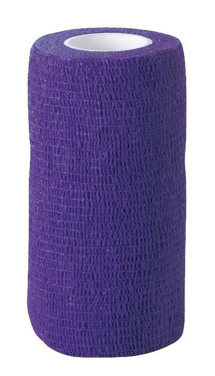 Kerbl Samoprzylepny Bandaż EquiLastic, 7,5 cm, fioletowy