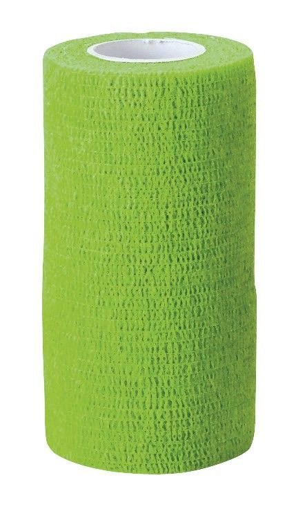 Kerbl Samoprzylepny Bandaż EquiLastic, 7,5 cm, zielony