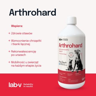 LAB-V Arthrohard Preparat Na Wsparcie Stawów Dla Psa I Kota 1000 Ml