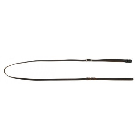 KERBL Smycz skórzana GoLeyGo Vegas, z Adapterem,brązowa, 10mm x 105-165cm,S,max.15kg