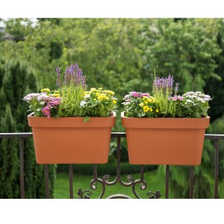 Donica balustradowa LOBELIA 450x290 - ceglasty