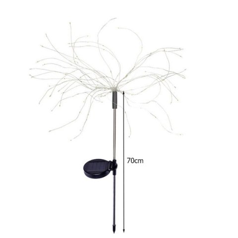 Lampa solarna ogrodowa dmuchawiec LED - 2 szt.