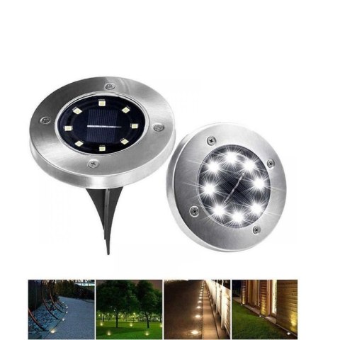 Lampki Solarne Gruntowe LED 4 Szt.