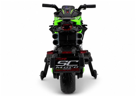 Motor Na Akumulator XW-07 Podświetlane Koła LED Zielony
