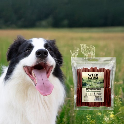 WILD FARM Paluszki Z Jagnięciny Przysmak Dla Psa 500G
