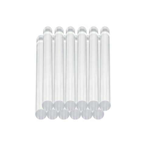 Klej w laskach uniw.,8mm,bezb.,szt.12*100mm,karta,proline