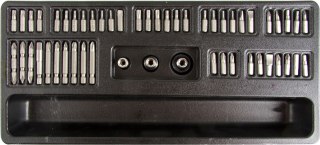 Tacka z zestawem bitów 1/4" 52szt. proline