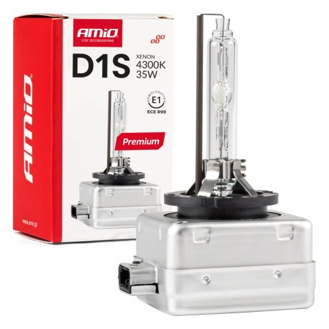 Żarówka ksenonowa żarnik xenon d1s 4300k amio premium amio-01408