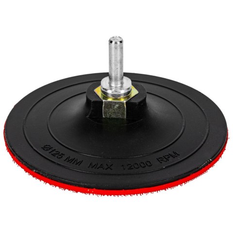 Dysk-przyst.fi=125mm,gw.m14rzep+adapt.wiert.trz.8mm.proline
