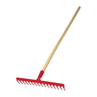 Grabie ogrodnicze 12-zębne nitowane z trzonkiem 130cm
