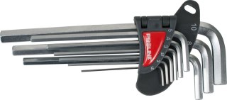 Klucze imbusowe długie kpl. szt.9 1.5-10mm cv proline