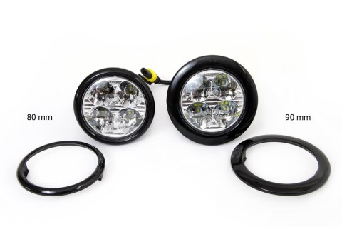 Światła do jazdy dziennej drl 510hp amio-01524