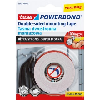 Taśma montaż.powerbond wew.zew.5.0m:19mm(s.moc.