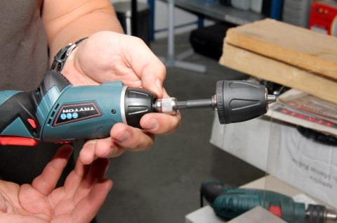 Uchwyt wiertarski 0,8-10mm z chwytem 6-kątnym 1/4", proline
