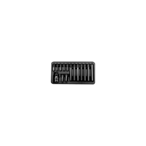 Zestaw końc. 10mm, torx sec.t20-t55,l=30/75mm,15szt. proline