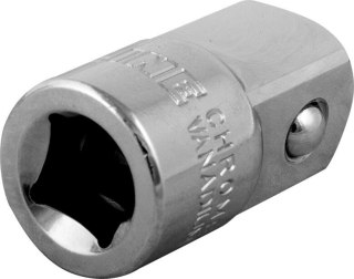 Adapter cv 3/8" gniazdo - 1/2" trzpień proline