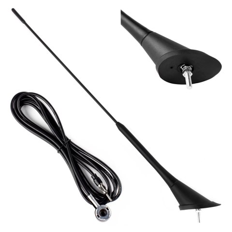 Antena samochodowa 40 cm ant07 amio-01507