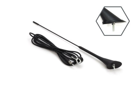 Antena samochodowa 40 cm ant07 amio-01507