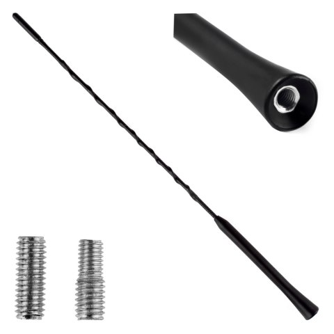 Antena samochodowa maszt anteny 41cm 5/6mm adapter antm02 amio-01129