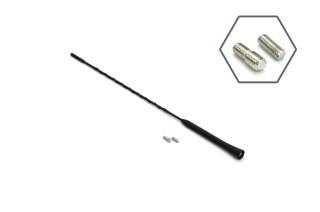 Antena samochodowa maszt anteny 41cm 5/6mm adapter antm02 amio-01129