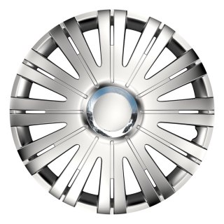 Kołpak samochodowy srebrny active rc silver 16" cali