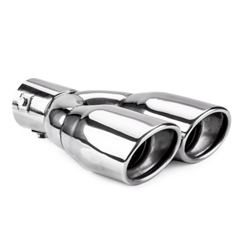 Końcówka tłumika wydechu stal nierdzewna mt 010 chrom amio-01310