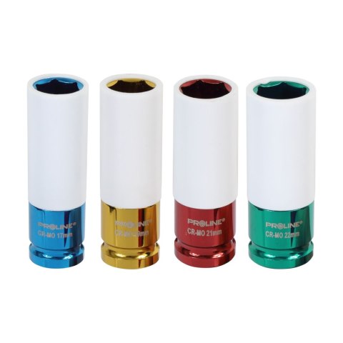 Nasadka udarowa 1/2" do felg alumin., 22mm, cr-mo, proline