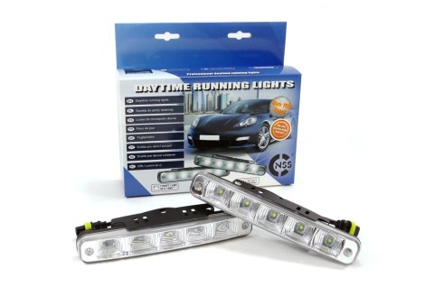 Światła do jazdy dziennej drl 507hp amio-01523