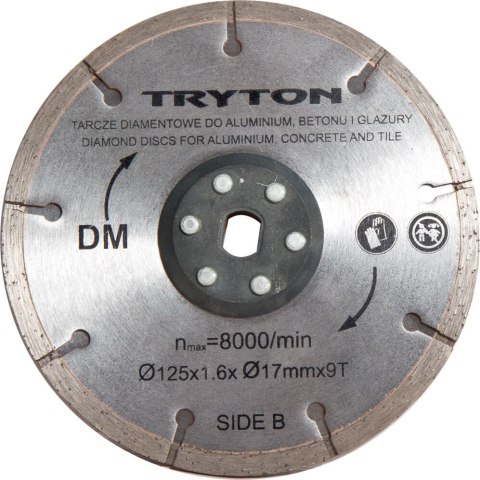 Tarcze diamentowe 125mm do pilarki dwutarczowej tpd860k