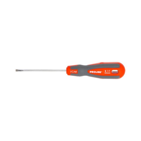 Wkrętak płaski 2.5*60mm profesjonalny soft touch proline