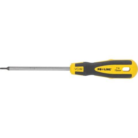 Wkrętak torx t6*75mm profesjonalny 'soft touch' proline