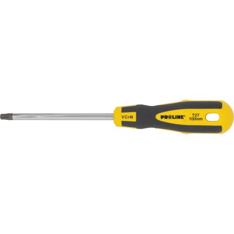 Wkrętak torx z otworem t27*100mm prof. 'soft touch' proline