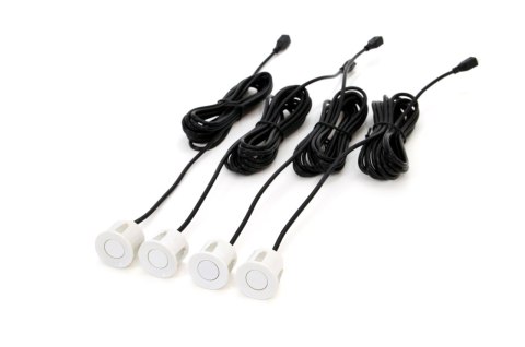 Zestaw czujników tft01 4,3" z kamerą cam-402 led 4 sensory białe
