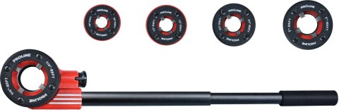 Zestaw gwintownic 3/8, 1/2, 3/4, 1, 1 1/4 proline