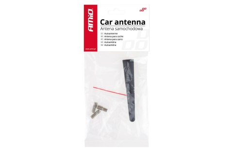 Antena samochodowa maszt anteny 9 cm z 3 adapterami 5/6/7mm antm09 amio-01509