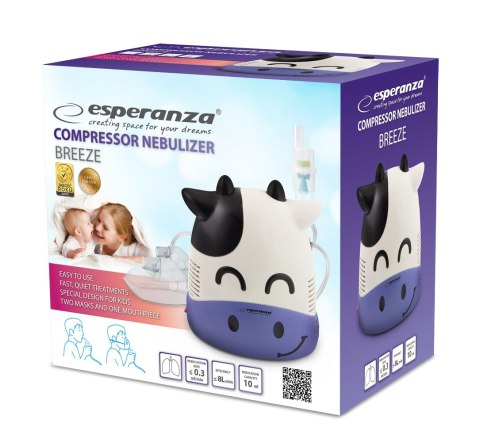 ECN001 Esperanza inhalator/nebulizator kompresorowy breeze