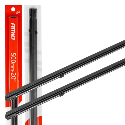 Gumki piór wycieraczek 50 cm. 20" 500mm - 2 szt. amio-01341